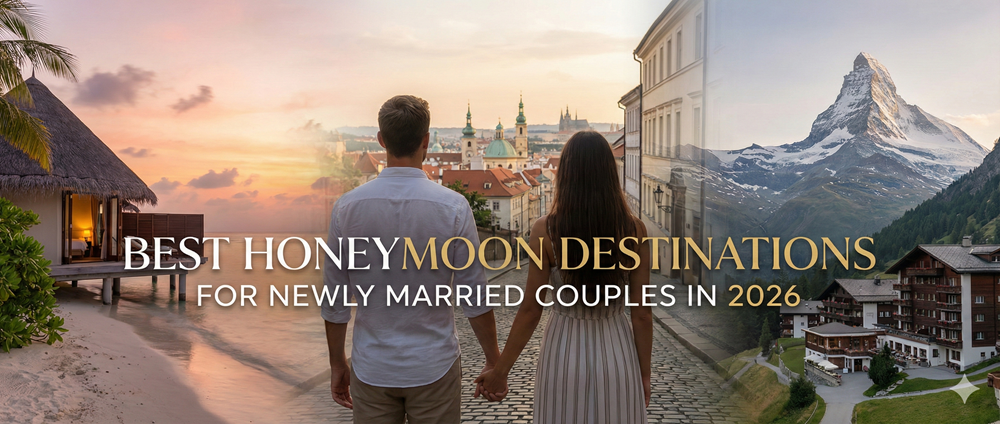 Best Honeymoon Destinations for Newly Married Couples in 2026 – Wedding Ministry