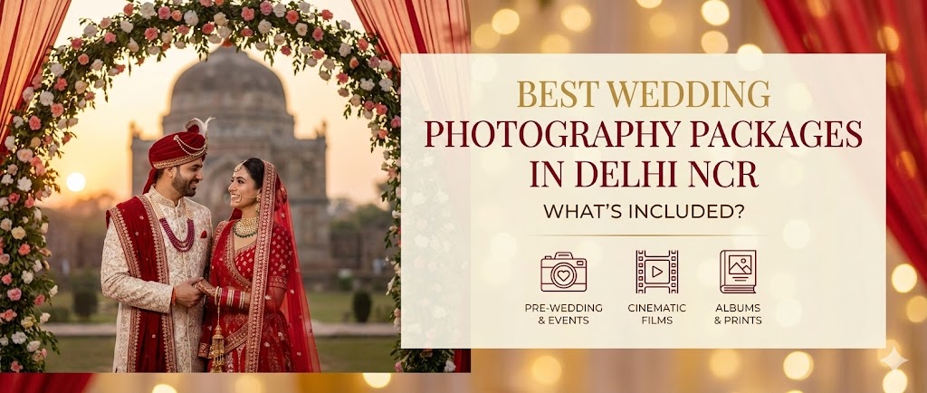 Best Wedding Photography Packages in Delhi NCR: What’s Included?