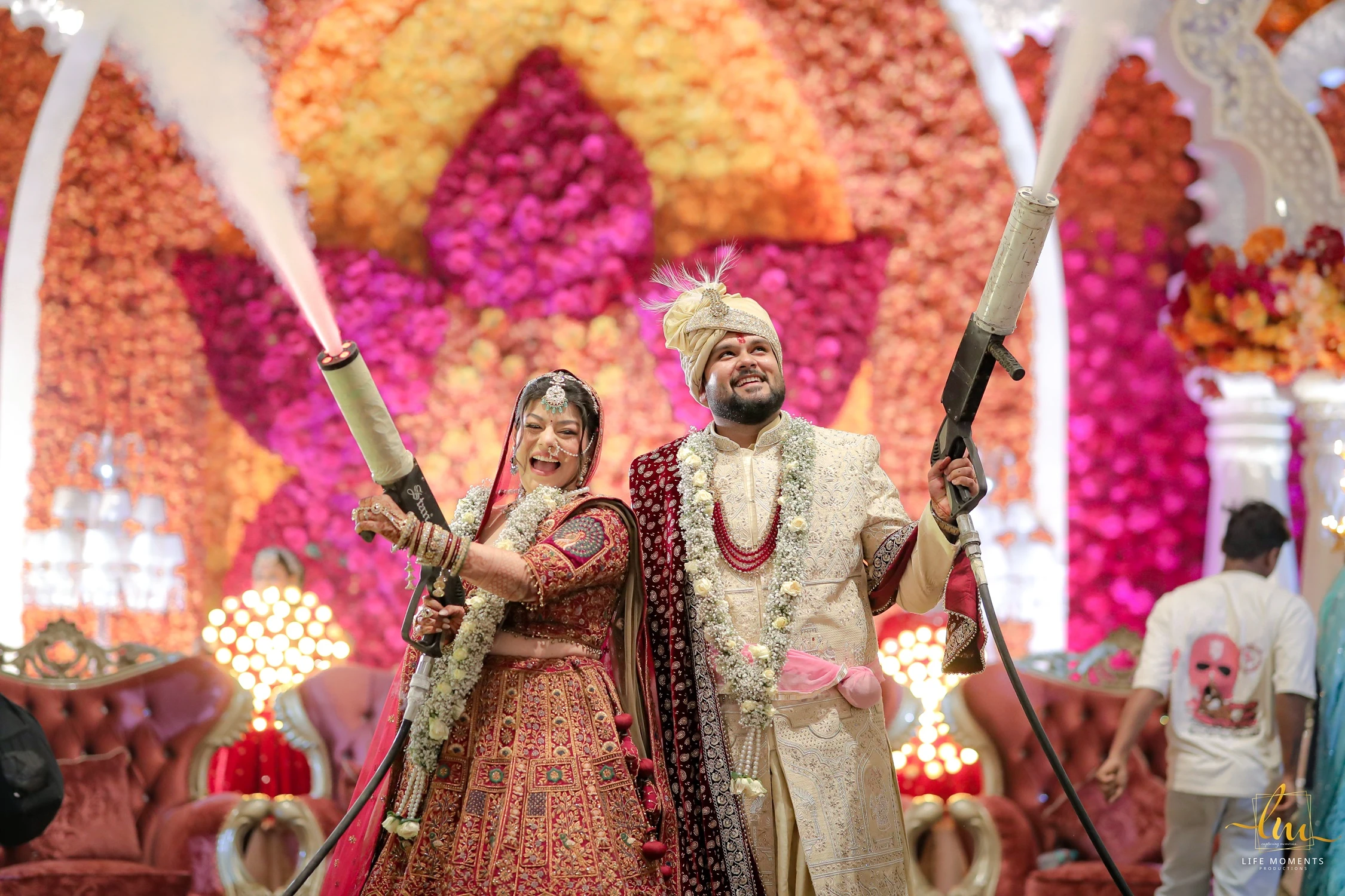 Akash & Yashvi-Captured by Life Moments Productions Best Wedding Photographers of Delhi NCR.